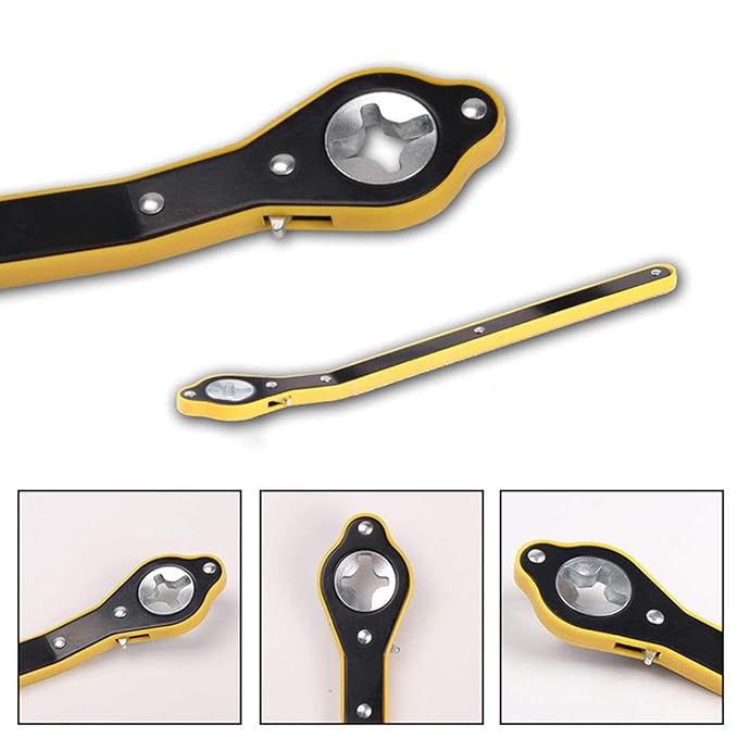 Universal car jack wrench set with accessories
